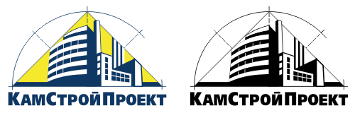Создание логотипа КамСтройПроект